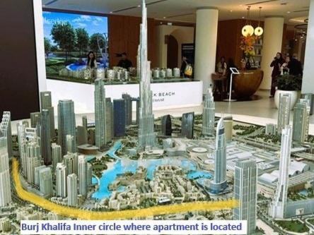 Luxury In The Sky - 1br Burj Inner Circle Dubai